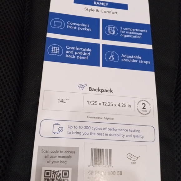 Delsey Paris Backpack - Picture 7 of 10